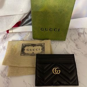GUCCI GG MARMONT CARD HOLDER